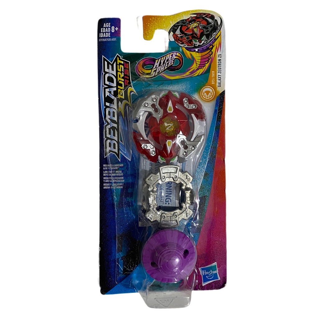 NEW Beyblade Burst Rise Hypersphere Galaxy Zeutron Z5 Hasbro Single Pack Stamina